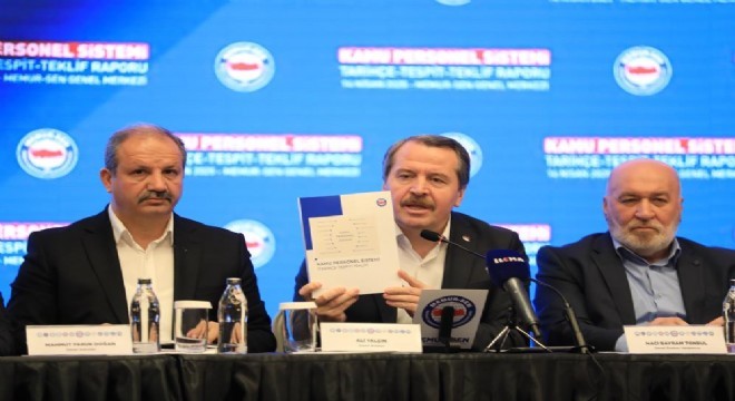 'Kamu Personel Sistemi Raporu' açıklandı