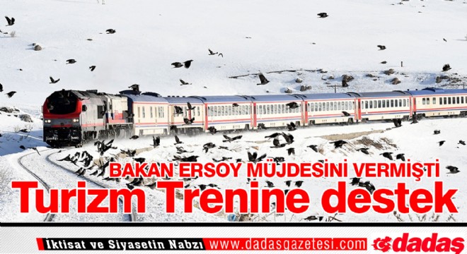 “Turizm Treni” projesine destek