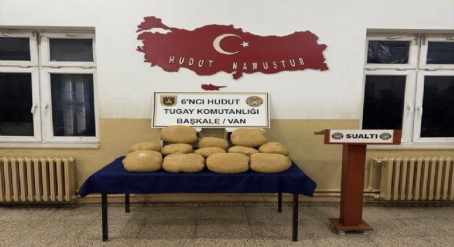 100 kilo toz esrar ele geçirildi