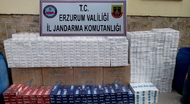 11 bin 470 paket kaçak sigara ele geçirildi