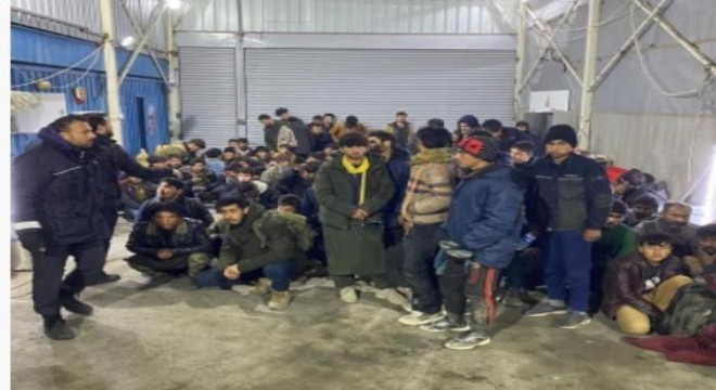 113 düzensiz göçmen yakalandı