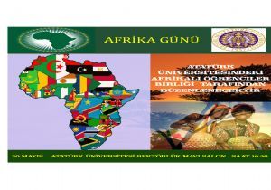 Atatürk Üniversitesi’nden ‘Afrika Günü’