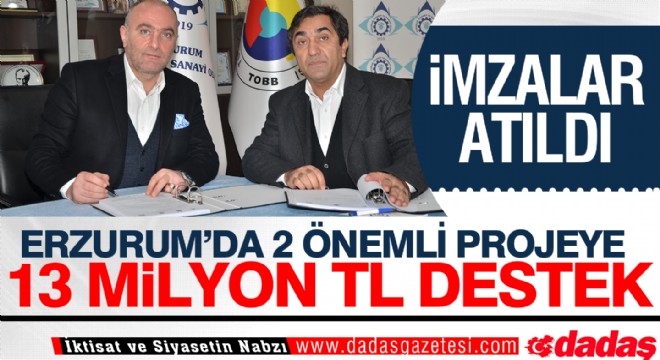 2. OSB projelerine 13 milyonluk CMDP desteği