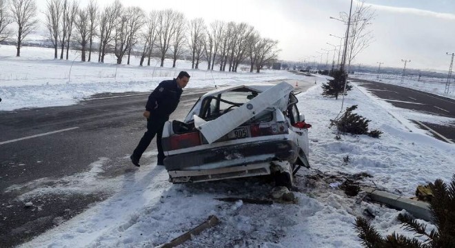 2 trafik kazası: 2 yaralı