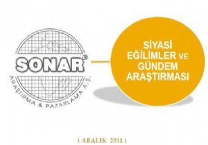 Sonar anketi açıklandı