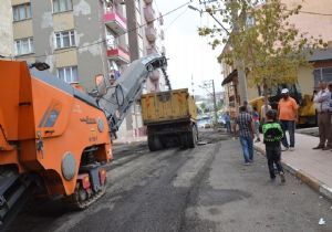 Köşk yolları yenilendi