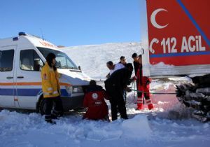 Kar çilesinde hastaların umudu oldular