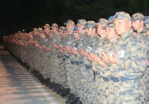 Erzurum, şehitleri uğurladı