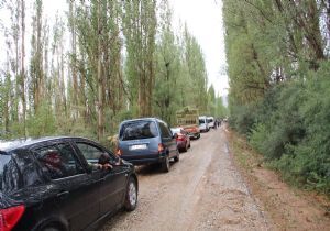 Oltu’da sağanak yağış taşkına yol açtı