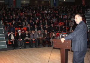 Ağırman’dan ‘Hz.Peygamber ile Baş başa’ konferansı