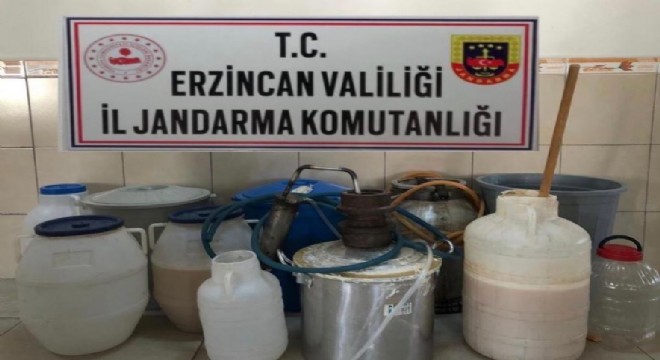 205 litre sahte içki ele geçirildi