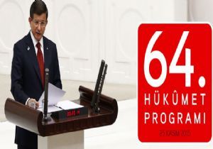 İşte 64 üncü Hükümet Programı