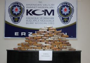 Erzincan yolunda uyuşturucu operasyonu