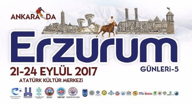 5. Erzurum Tanıtım Günleri 21 Eylül de