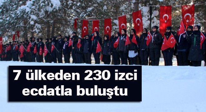 7 ülkeden 230 izci ecdatla buluştu