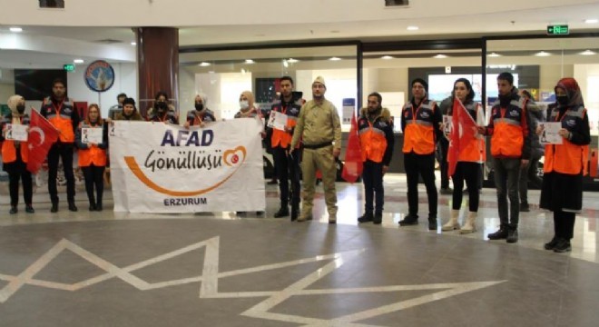 AFAD Gönüllülerinden duygu yüklü etkinlik