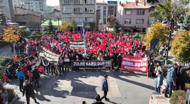 AK Partili Gençlerden Gazze yürüyüşü