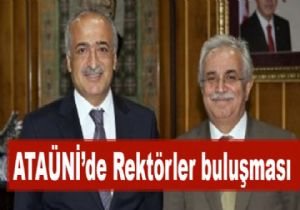 ATAÜNİ’de Rektörler buluşması