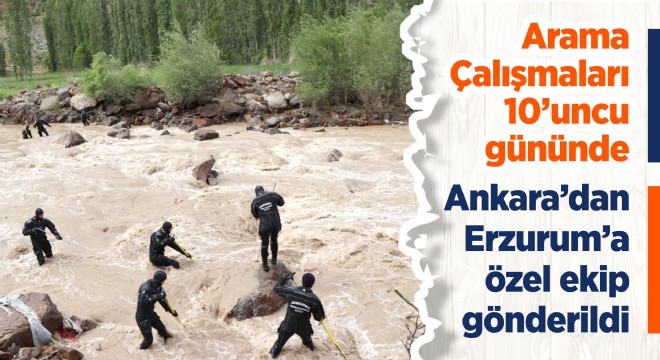 Ankara dan özel ekip Erzurum a geldi