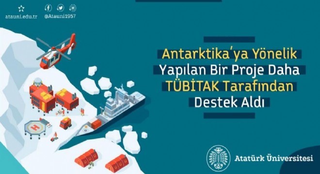 Antarktika odaklı bir proje daha destek aldı