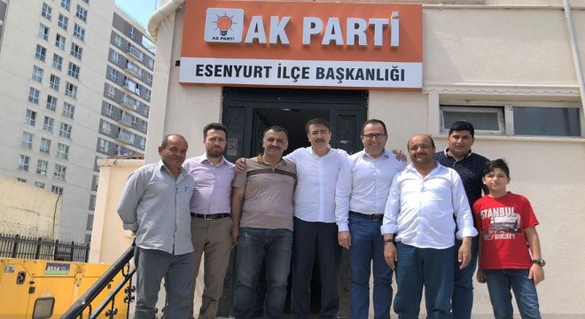 Aydemir Esenyurt’ta dadaşlarla istişare etti