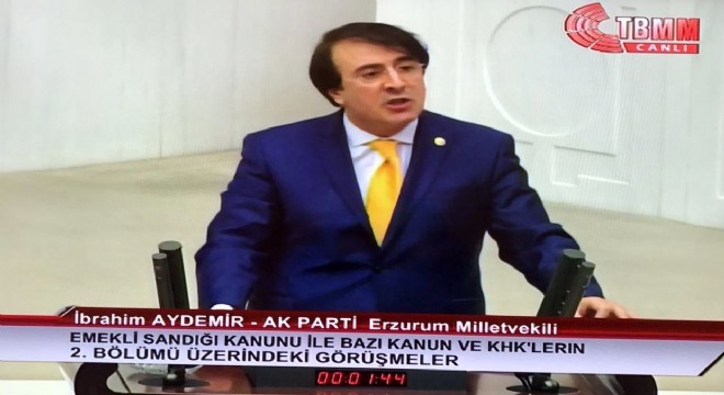 Aydemir: ‘Emeklilerimiz Türkiye’nin mimarlarıdır’