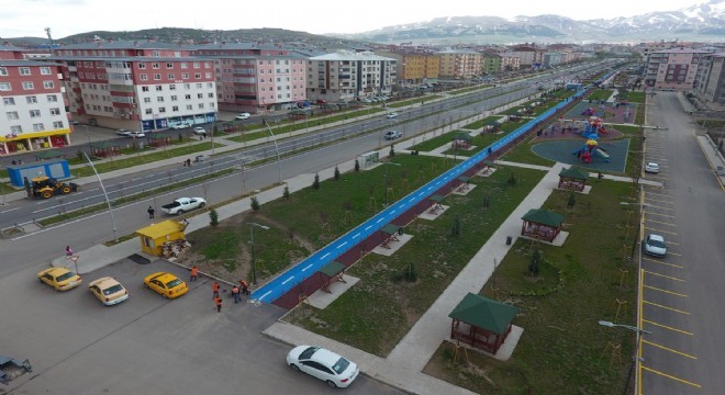 Azerbaycan Bulvarı ve Aliyev Parkı hizmete açıldı