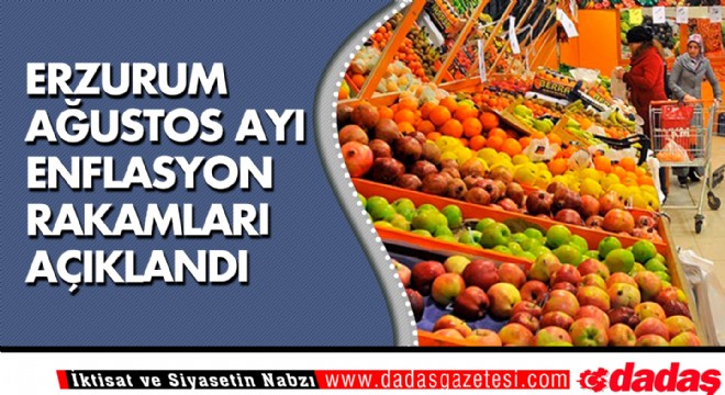 Ağustos Ayı TÜFE si açıklandı