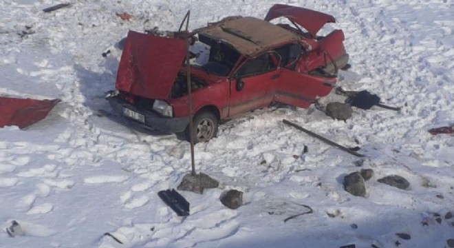 Aşkale yolunda feci kaza: 3 ölü, 3 yaralı