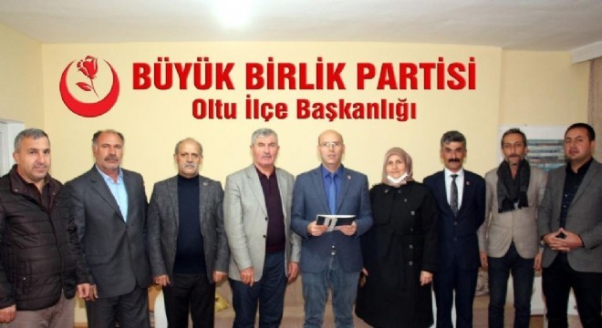 BBP Oltu ilçe teşkilatı istifa etti