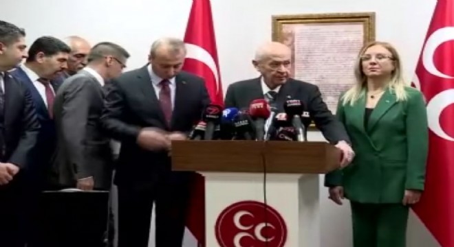 Bahçeli: ‘Recep Tayyip Erdoğan yalnız değildir’