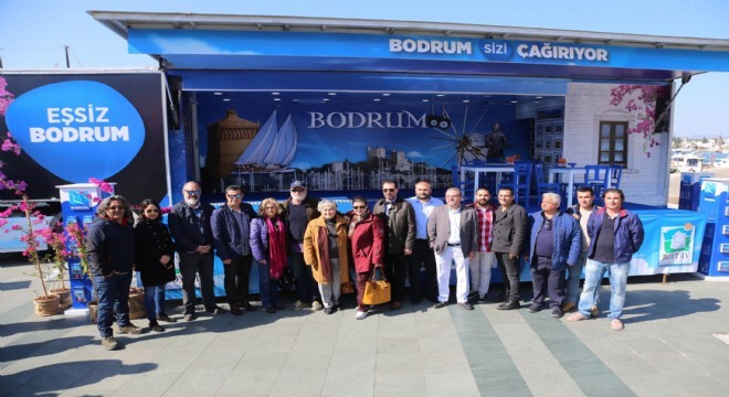 Bodrum Tanıtım Tırı Erzurum yolunda