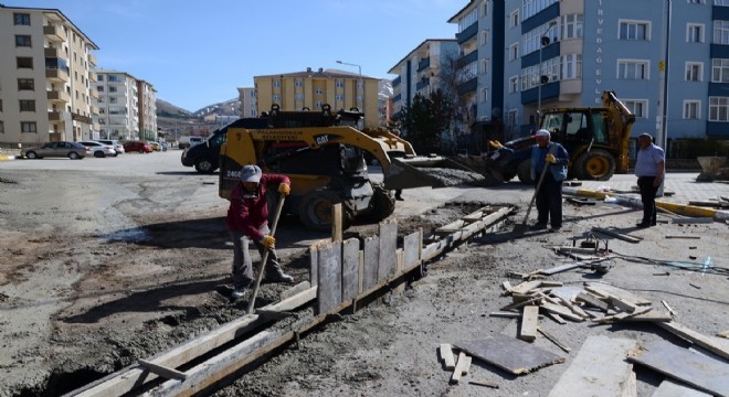 Bulutlar asfaltlama hedefini paylaştı