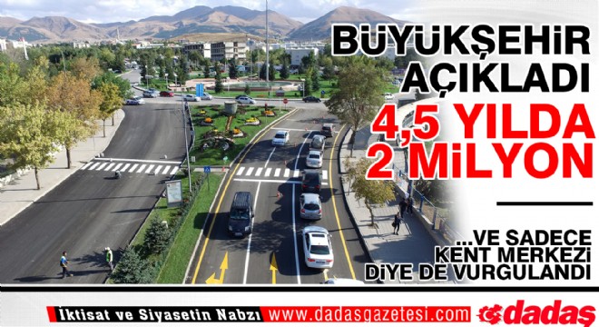 Büyükşehir açıkladı