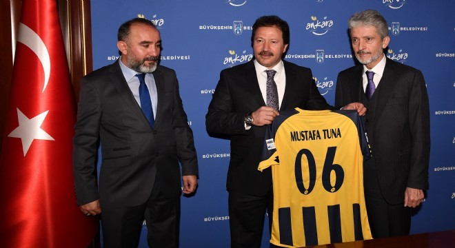 Büyükşehir den Ankaragücü ne destek