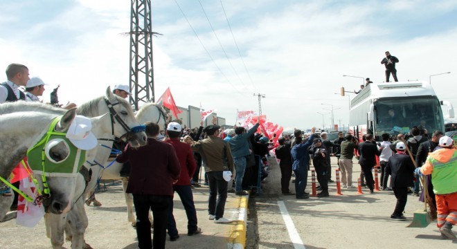 Cumhurbaşkanı Erdoğan Erzurum da