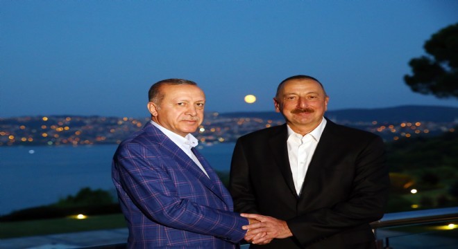 Cumhurbaşkanı Erdoğan dan özel Aliyev paylaşımı