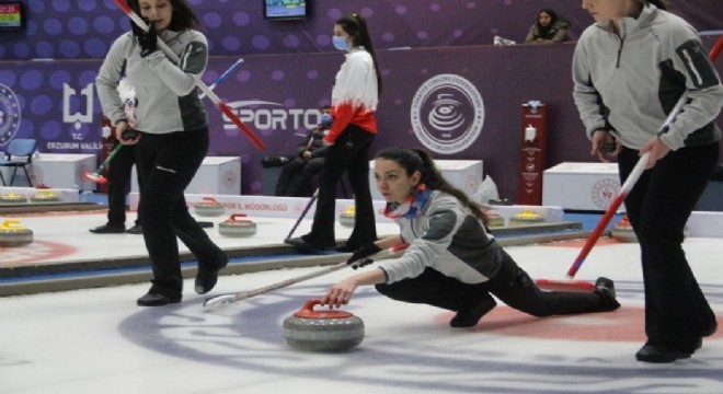 Curling Süper Lig müsabakaları başladı