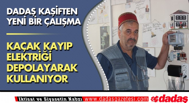 Dadaş kaşiften yeni bir çalışma