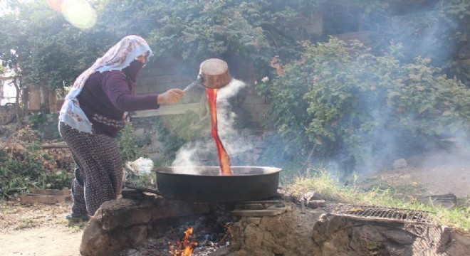 Doğu Anadolu Bölgesi illerinde  Pekmez  mesaisi