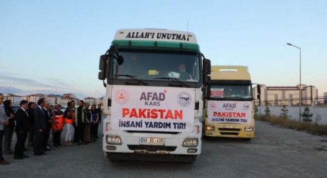 Doğu Anadolu’dan Pakistan’a yardım eli