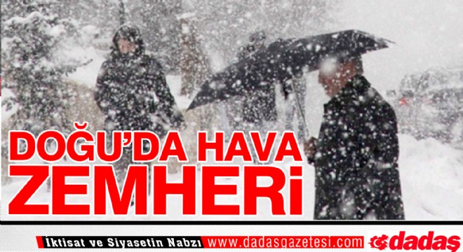 Doğu da Hava Zemheri