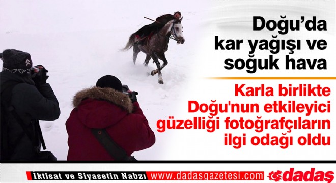 Doğu’da kar yağışı ve soğuk hava