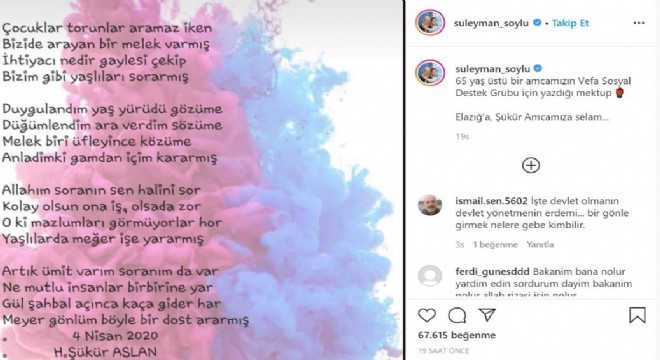 Doğu’dan Devletin sosyal vefasına dualı vefa