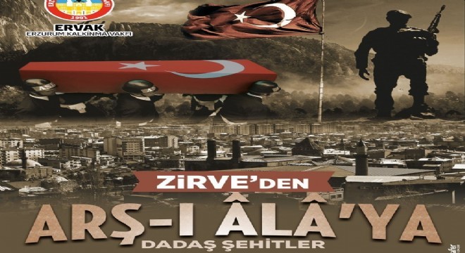 ER-VAK’dan şehitlere vefa