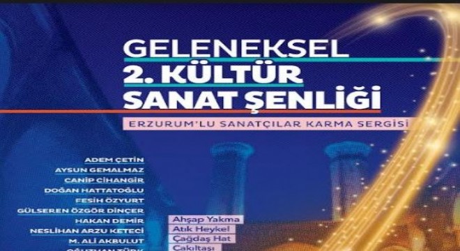 ERSANDER’den Kültür ve Sanat Şenliği