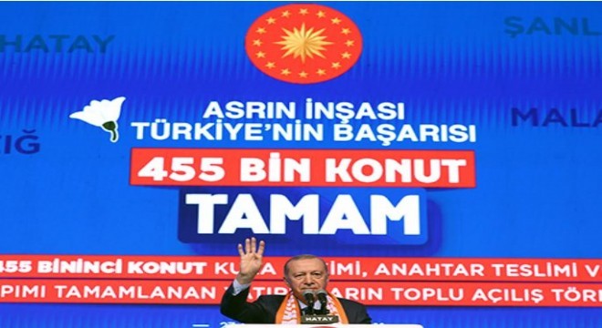 Erdoğan:  Asrın seferberliğini başlattık 