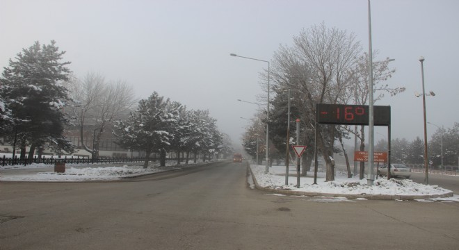 Erzurum -25 i gördü