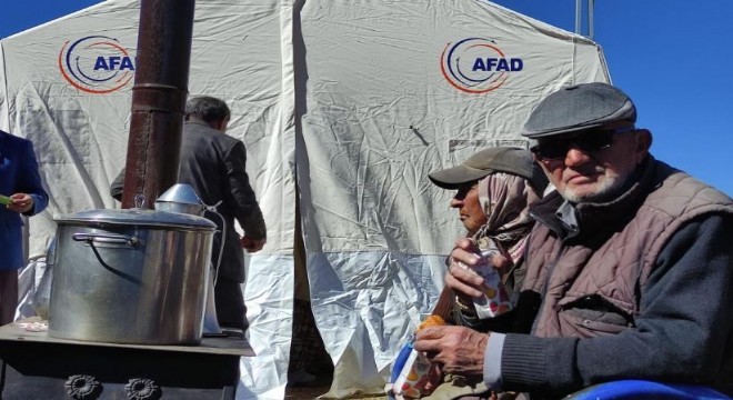 Erzurum AFAD deprem bölgesinde