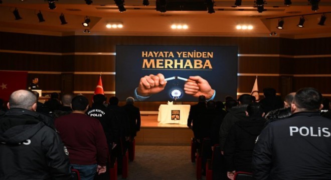 Erzurum Emniyet inden  Hayata Yeniden Merhaba Projesi 